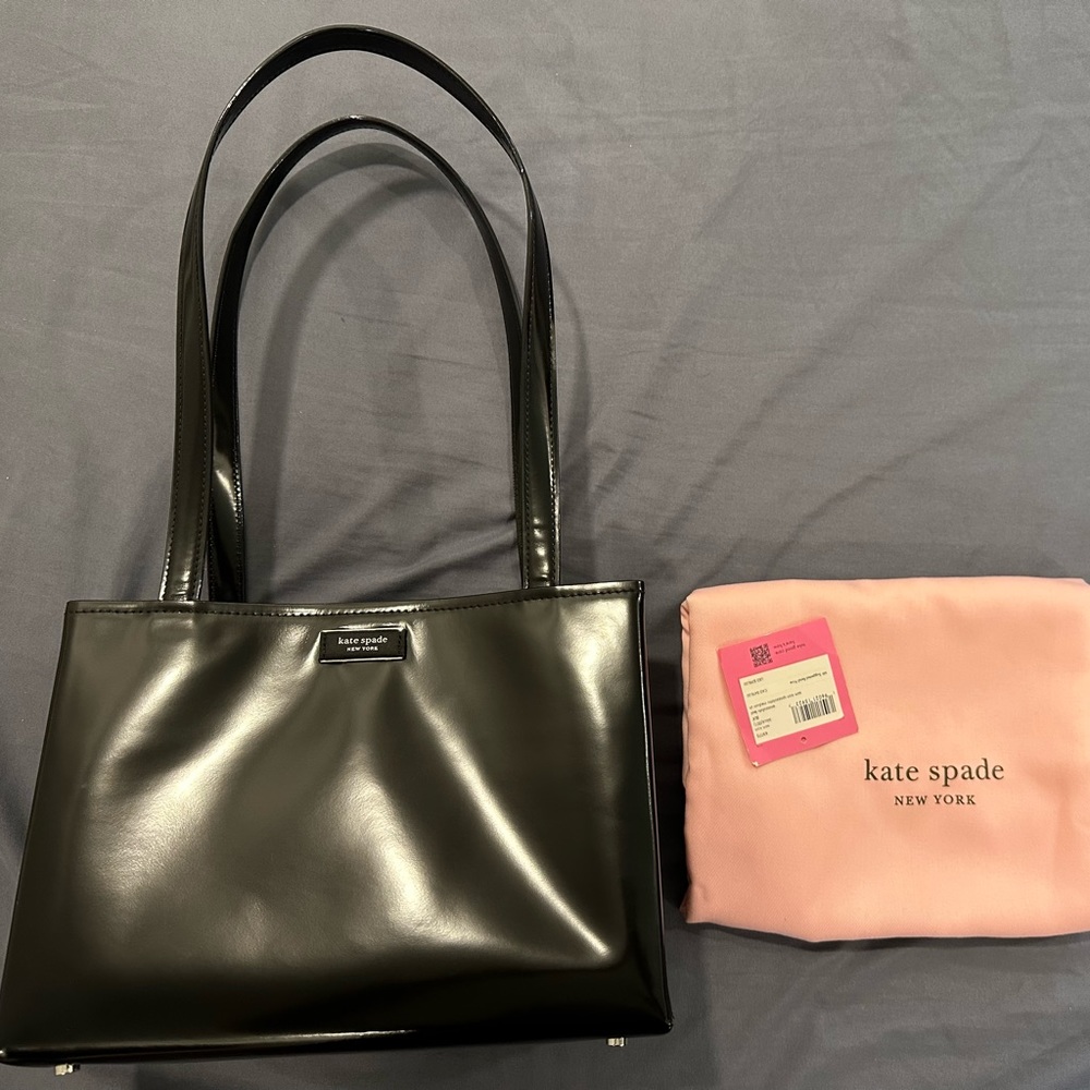 Kate Spade Sam Icon Spazzolato Leather Medium shoulder bag.